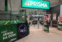 Перед рождеством все гипермаркеты Prisma будут работать круглосуточно 
