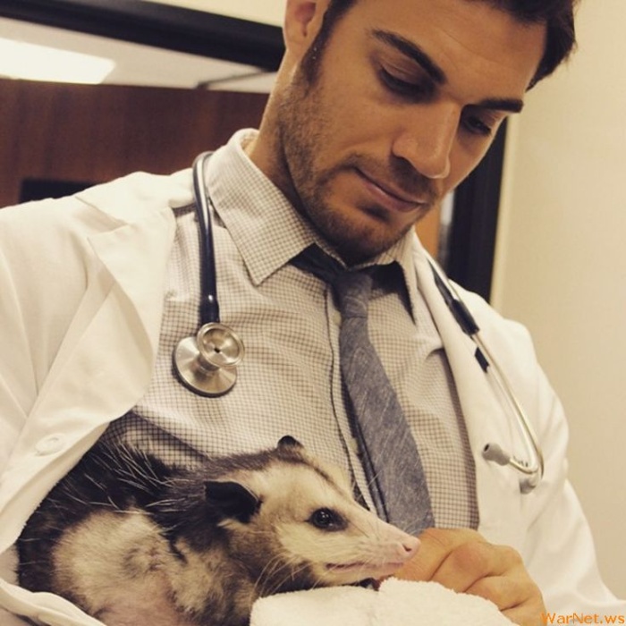 Ветеринар, который действительно любит свою работу