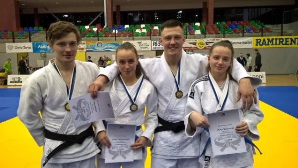 Представители «Буффен-до» завоевали четыре медали на чемпионате Эстонии