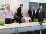 Керсти Кальюлайд встретилась с нарвскими чиновниками и правлением Eesti Energia 