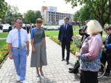 Президент Керсти Кальюлайд пообщалась с нарвитянами на русском языке 