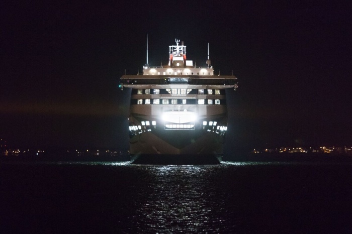 Новое пассажирское судно Megastar прибыло в Таллиннский порт
