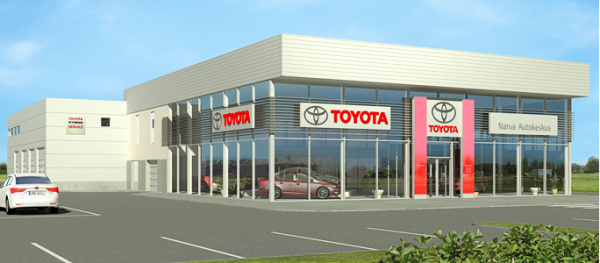 В Нарве будет построен центр Toyota