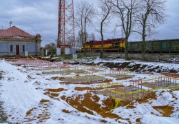 Строительство нового вокзала в Нарве отстает от графика 