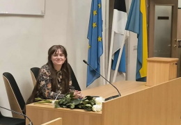 Вторым лицом в Нарвском горсобрании избрана Яна Кондрашова