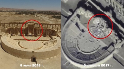 Новости Сирии сегодня: Минобороны опубликовало ФОТО и ВИДЕО взорванных ИГИЛ памятников Пальмиры