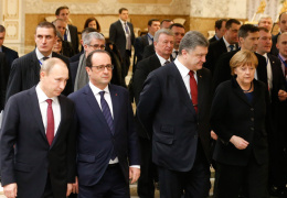 "Нормандская четверка" объявила об итогах переговоров в Минске по украинскому кризису