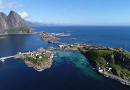 Полёт по самым красивым местам Норвегии