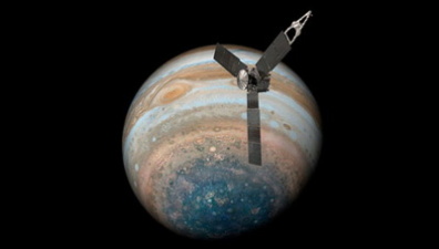 Очередное сближение с Юпитером закончилось для зонда NASA «Юнона» переходом в безопасный режим — оборудование дало сбой