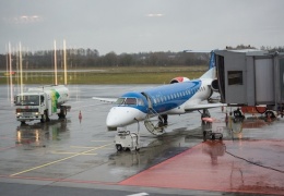 На лобовом стекле направлявшегося из Таллинна в Киев самолета возникла трещина