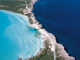 Место, где встречаются Карибское море и Атлантический океан