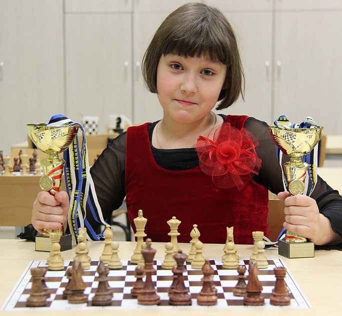 Юная нарвская шахматистка удивляет волей к победе