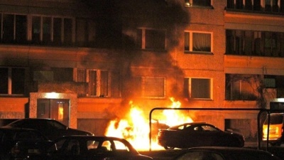 В Нарве сожгли очередной автомобиль 