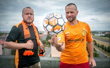 ПОСЛУШАЙТЕ ПЕСНЮ: Нарвские рэперы посвятили песню футбольной команде Narva United 