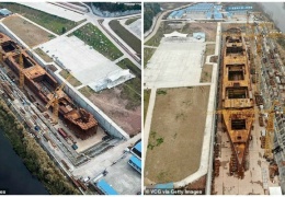 В Китае продолжается строительство точной копии "Титаника" 
