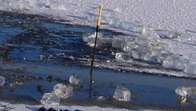 Со 2 декабря запрещен выход на лед Чудского озера и Нарвского водохранилища 