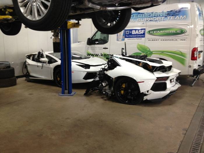 Lamborghini Aventador в виде двух половинок за 125 000 долларов