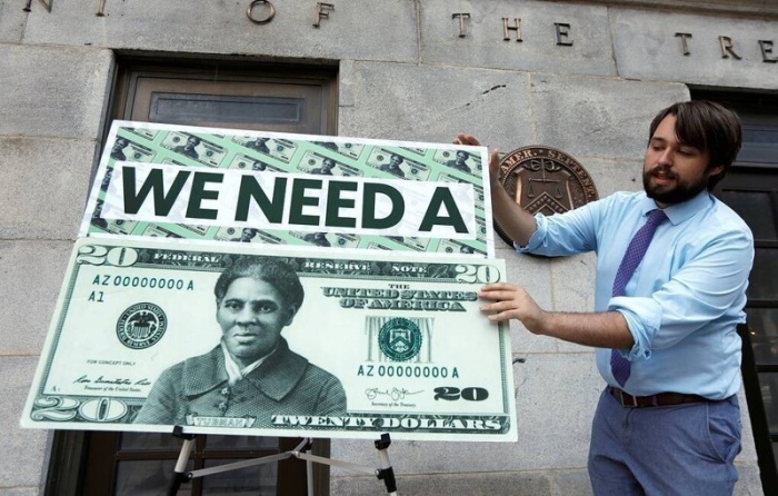 На американской купюре $20 изображение белого президента заменят портретом чернокожей рабыни