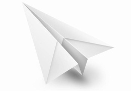 Бумажный самолетик разными способами