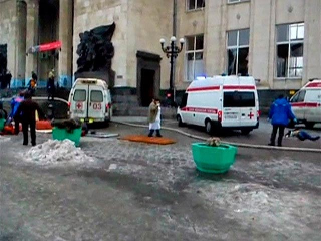 На вокзале Волгограда найдена голова смертницы. Мощность взрыва - минимум 10 кг тротила