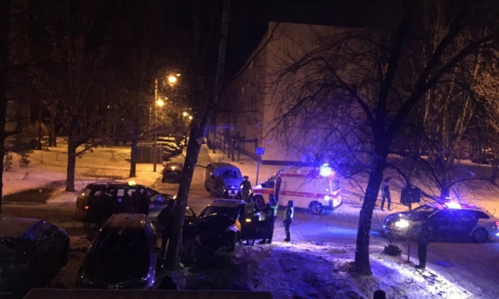 ДТП в Нарве: пострадал полицейский 