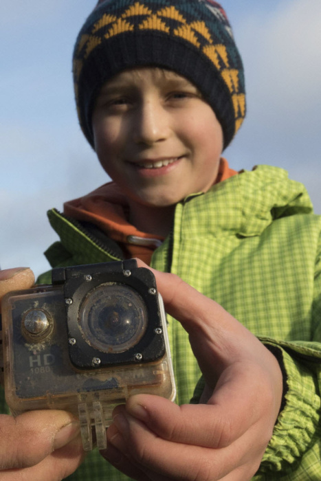 Британский мальчик потерял камеру на йоркширском пляже и ее нашли на немецком острове