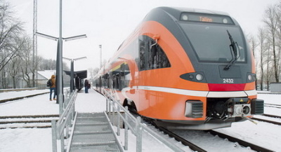 С 23 января уплотнится движение поездов на линии Таллинн-Нарва
