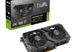 Asus представила GeForce RTX 4070 Dual EVO с памятью GDDR6 