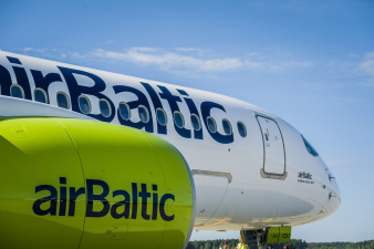 Пассажиропоток Air Baltic в Таллиннском аэропорту за 9 месяцев вырос на 49% 