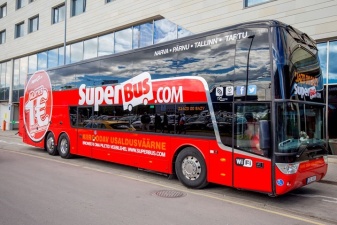 Автобусы Superbus будут курсировать между Таллинном и Нарвой четыре раза в день 