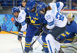 Шведские хоккеистки вышли в полуфинал олимпийского турнира