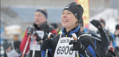 Президент Эстонии приняла участие в лыжном марафоне Finlandia-hiihto