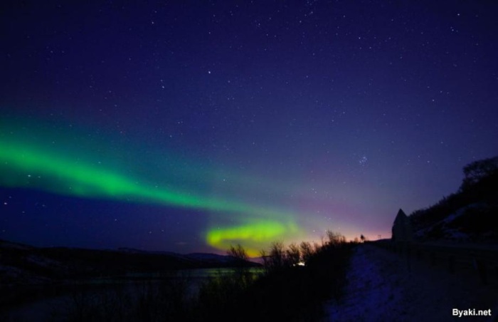 Красивые фотографии северного сияния