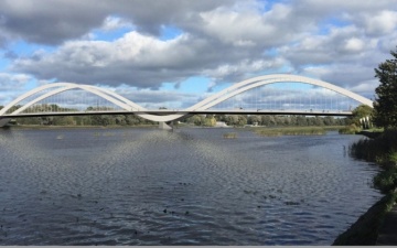 ФОТО: готов эскизный проект моста в центре Пярну 
