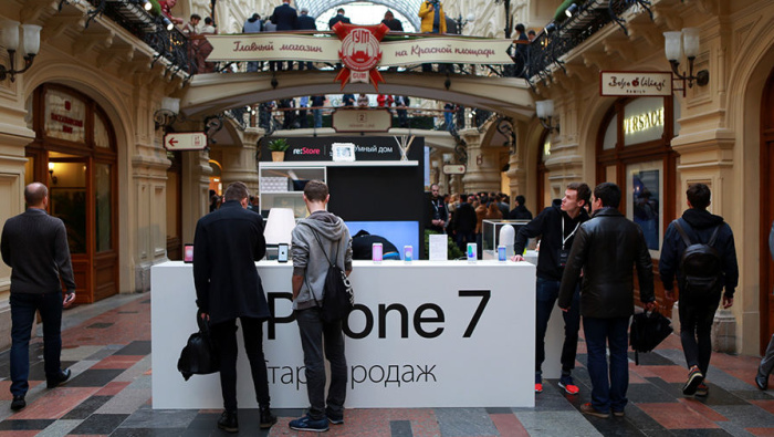  Старт продаж iPhone 7 в Москве