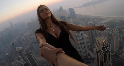 YouTube шокирован ВИДЕО crazy-селфи бывшей девушки Егора Крида на крыше небоскреба