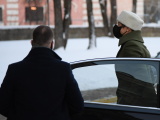 ФОТО: президент Эстонии Керсти Кальюлайд посетила Нарвскую больницу 