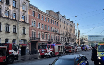 При пожаре в хостеле в центре Риги погибли 8 человек