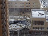 В Ленинградской области рухнул этаж почти достроенной школы 