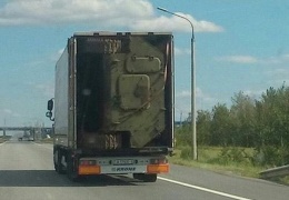 На дороге в Белоруссии