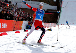 Норвежские двоеборцы выиграли Олимпиаду в командных соревнованиях