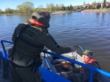 На реке Нарова проверяли рыбаков и рыбацкие лодки 