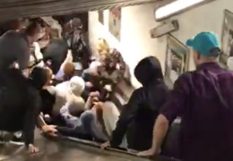 Болельщики футбольного ЦСКА пострадали при аварии в римском метро