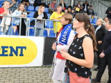 Керсти Кальюлайд пришла на матч ЧЭ по футболу в Нарве 