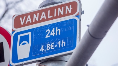 С нового года Таллинн повысит стоимость парковки на 25-60%