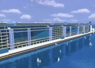 В США вернулись к идее строительства первого "дрейфующего города": на Freedom Ship нужно 10 млрд долларов