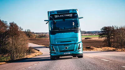 Электрический грузовик Volvo FH предложит запас хода до 600 км