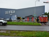 В центре Нарвы обрушилась часть магазина