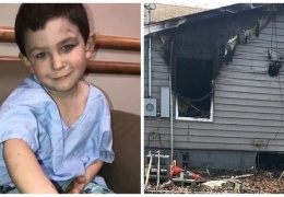 5-летний мальчик спас от пожара всю семью 