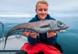 Студент из Норвегии отправился на рыбалку и выловил нечто инопланетное